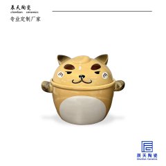 <b>客戶定制 特色貓咪陶瓷泡面碗</b>